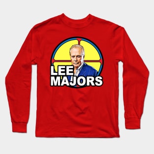 SMDM Logo - Lee Majors Long Sleeve T-Shirt